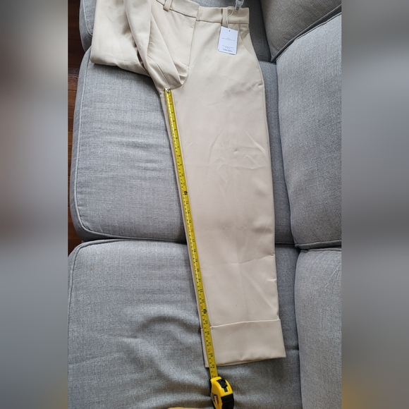 & Other Stories Cream Wide-Leg Pants - Picture 6 of 7